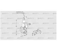 VAS240/-R/LW (88020636) Газовый клапан Kromschroder