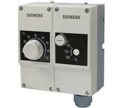 RAZ-ST.1510P-J Контроллер температуры / ограничивающий термостат, TR 15...95 °C / STB 90...110°C, двойная защитная гильза 100 мм; две капиллярных трубки по 700 мм SIEMENS