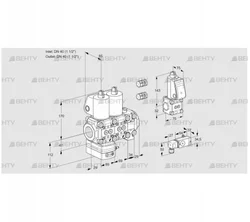 VCD2E40R/40R05D-25NVWL3/PPBS/2--2 (88100819) Регулятор давления Kromschroder