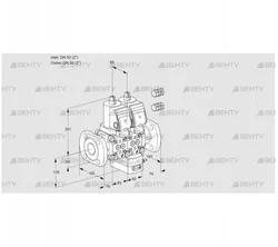 VCD3E50F/50F05ND-50QGR3/PPPP/PPPP (88104120) Регулятор давления Kromschroder