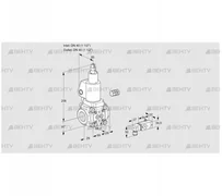 VAS240R/LWSL (88001980) Газовый клапан Kromschroder