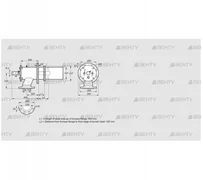 ZIC 200RB-400/435-(20)D (84277652) Газовая горелка Kromschroder