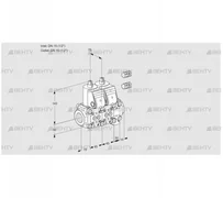 VCS1E15R/15R05NNVQR3/PPPP/PPPP (88107020) Сдвоенный газовый клапан Kromschroder