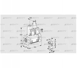 VCS8100F05NLWR3B/PPPP/2-P4 (88205336) Сдвоенный газовый клапан Kromschroder