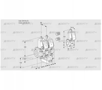 VCG3E50R/50R05NGEWR3/PPPP/PPZS (88103527) Клапан с регулятором соотношения Kromschroder