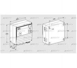 BCU460-3/1LR3GBB1/1 (88610262) Блок управления горением Kromschroder