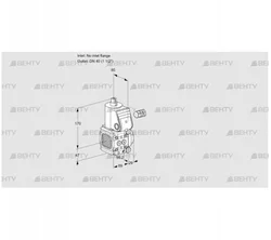 VAS2-/40R/NQ (88002897) Газовый клапан Kromschroder