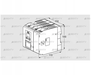 BCU570QC0F2U0K0-E (88661213) Блок управления горением Kromschroder