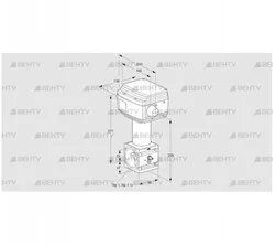 RV 2/AML10W60S1 (86060504) Регулирующий клапан Kromschroder