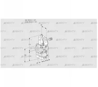 VAD240R/NW-100A (88020750) Газовый клапан с регулятором давления Kromschroder