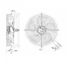 Осевой вентилятор ebmpapst S3G300AK1332