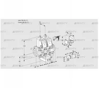 VCH1E25R/25R05NHEVWR/4-PP/2-BY (88102884) Клапан с регулятором расхода Kromschroder