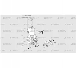 VAS240R/NWGL (88031758) Газовый клапан Kromschroder