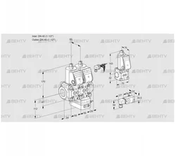 VCD2E40R/40R05ND-25WR/-2PP/3-ZS (88107151) Регулятор давления Kromschroder