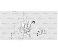 VCV1E25R/25R05NVKWR/2-PP/PPPP (88107551) Клапан с регулятором соотношения Kromschroder