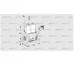 VCS665F05NNWLE/PPPP/PPPP (88207872) Сдвоенный газовый клапан Kromschroder