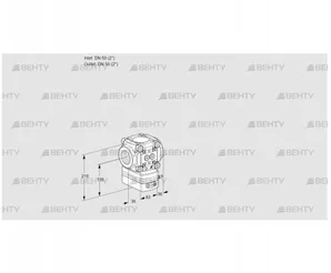 VRH3T50N05AA/PP/PP (88026638) Регулятор расхода Kromschroder