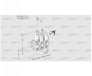 VCD2E40R/40R05ND-50WR/PPPP/PPPP (88103669) Регулятор давления Kromschroder