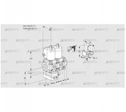 VCD1E25R/25R05D-100NWL/PPZY/PPPP (88103986) Регулятор давления Kromschroder