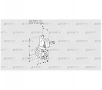 VAS240/-R/NQSR (88013519) Газовый клапан Kromschroder