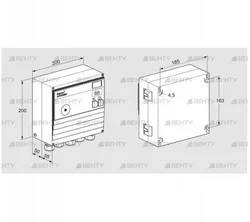 BCU465-3/1LW8GBA (88612556) Блок управления горением Kromschroder