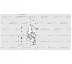 VAD1-/20R/NWGR-50A (88028918) Газовый клапан с регулятором давления Kromschroder