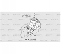 TJ28.0040-A1AHSCNB2D5FSB0 (85401195) Газовая горелка Kromschroder