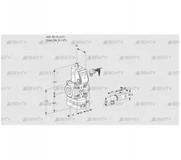 VAD115R/NW-50B (88004182) Газовый клапан с регулятором давления Kromschroder