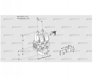 VCD2E40R/40R05FND-50WR/3-PP/PPPP (88104210) Регулятор давления Kromschroder