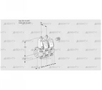 VCS1E10R/10R05NNQR3/PPPP/PPPP (88101936) Сдвоенный газовый клапан Kromschroder