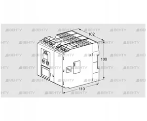 BCU570QC1F2U0K1-E (88660218) Блок управления горением Kromschroder