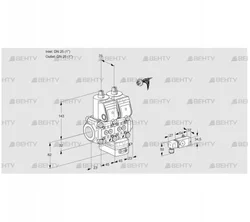 VCD1E25R/25R05ND-100WR/2-PP/PP3- (88105275) Регулятор давления Kromschroder