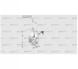 VAS2-/50R/NW (88003854) Газовый клапан Kromschroder