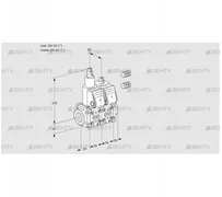 VCS2E25R/25R05LNWR3/PPPP/PPPP (88102919) Сдвоенный газовый клапан Kromschroder