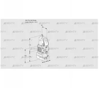 VAD2T-/40N/NQ-25A (88004564) Газовый клапан с регулятором давления Kromschroder