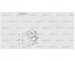 VRH115R05BE/MM/PP (88033303) Регулятор расхода Kromschroder