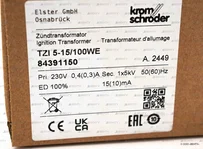 Трансформатор розжига Kromschroder TZI 5-15/100WE