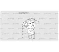 IBG65/50W05/40A2A (88302186) Дроссельная заслонка Kromschroder