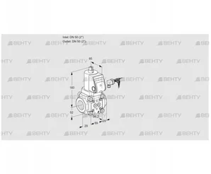 VAN250R/NW (88033020) Сбросной газовый клапан Kromschroder