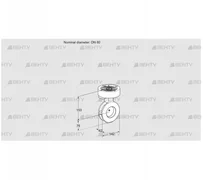 BVAF80Z05 (88300025) Дроссельная заслонка Kromschroder