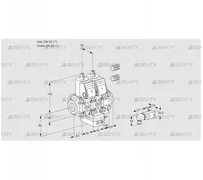 VCH1E25R/25R05NHEVWR3/2--2/PPPP (88105827) Клапан с регулятором расхода Kromschroder