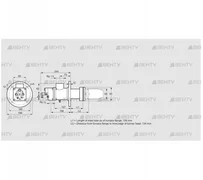 BIC 65HB-100/135-(34)E (84031023) Газовая горелка Kromschroder