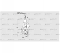 VAS2T50/-N/LQSR (88013120) Газовый клапан Kromschroder