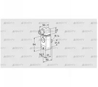 DG 17VC6D-6WG (84448054) Датчик-реле давления газа Kromschroder