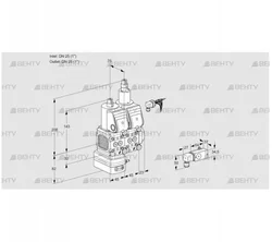 VCD1E25R/25R05FD-25LWR/2-PP/PPPP (88104817) Регулятор давления Kromschroder