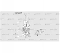 VAD1T-/15N/NQSR-100B (88007317) Газовый клапан с регулятором давления Kromschroder