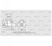 BIO 125HB-1000/935-(2)E (84199306) Газовая горелка Kromschroder