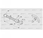 ES 40RA1000 (03263066) Шланг из нержавеющей стали Kromschroder