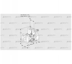 VAS240F/NW (88019590) Газовый клапан Kromschroder