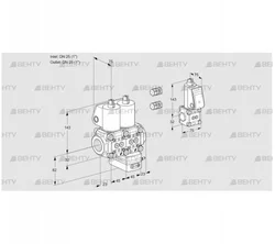 VCD1E25R/25R05ND-100WL3/PPZS/PPPP (88105118) Регулятор давления Kromschroder